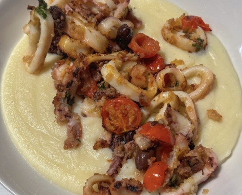 calamari gratinati al forno